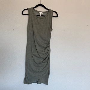 Sleeveless Ruched Side Dress